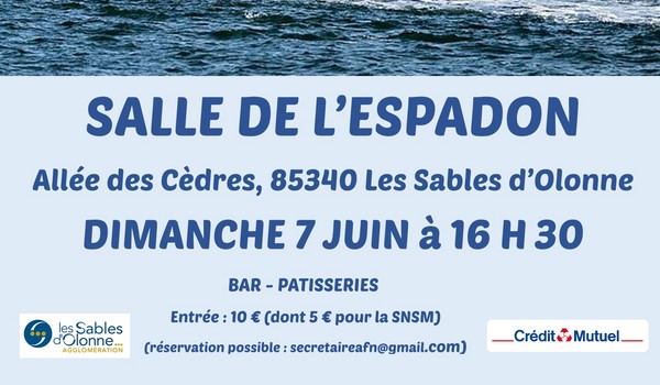 A FOND LES NOTES  soutient la  SNSM
